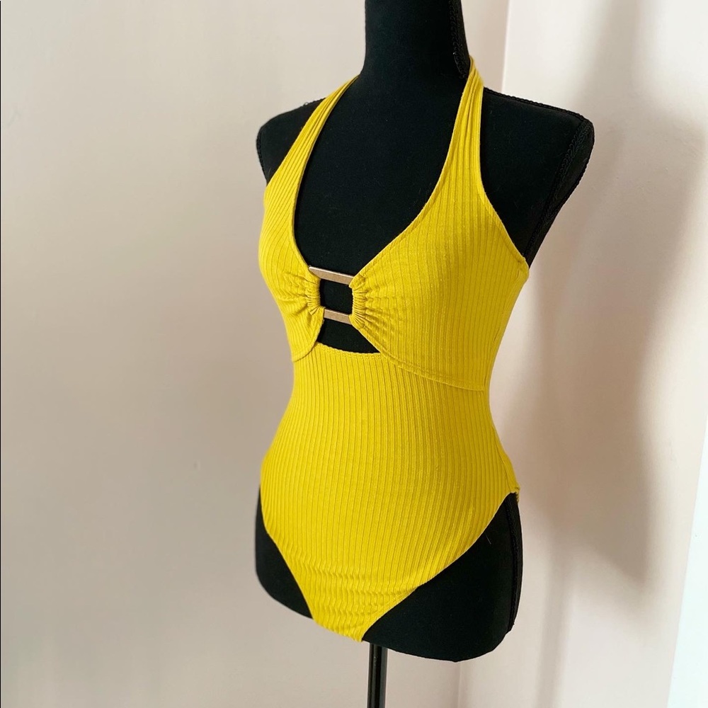 Yellow Bodysuit
